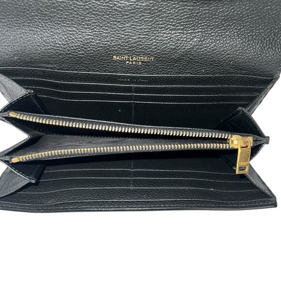 Saint Laurent Continental Leather Wallet - Picture 6 of 8